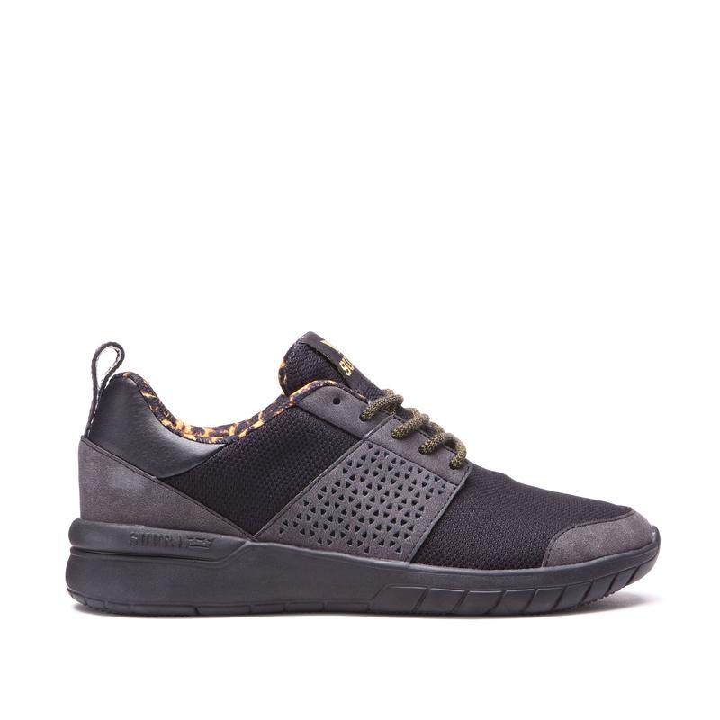 Supra SCISSOR Sneaker Low Damen DunkelGrau Bestellen COXDF9740